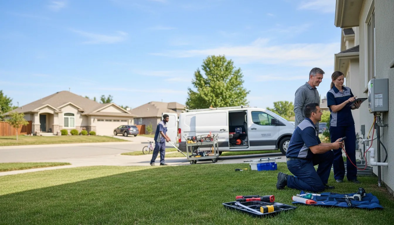 Tankless water heater service in Oronoco, MN